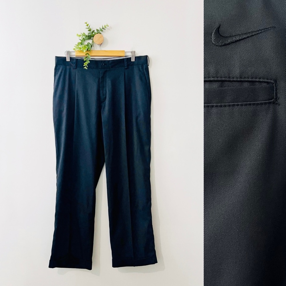 Nike Golf Tour Performance Pleated Black Pants
